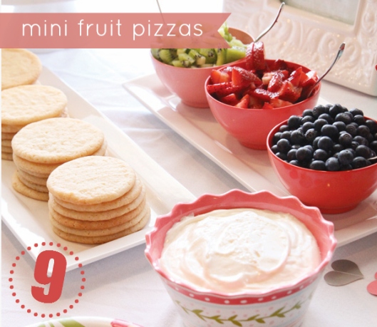 Mini fruit pizzas by Tablespoon. Click the link to be taken to the site 